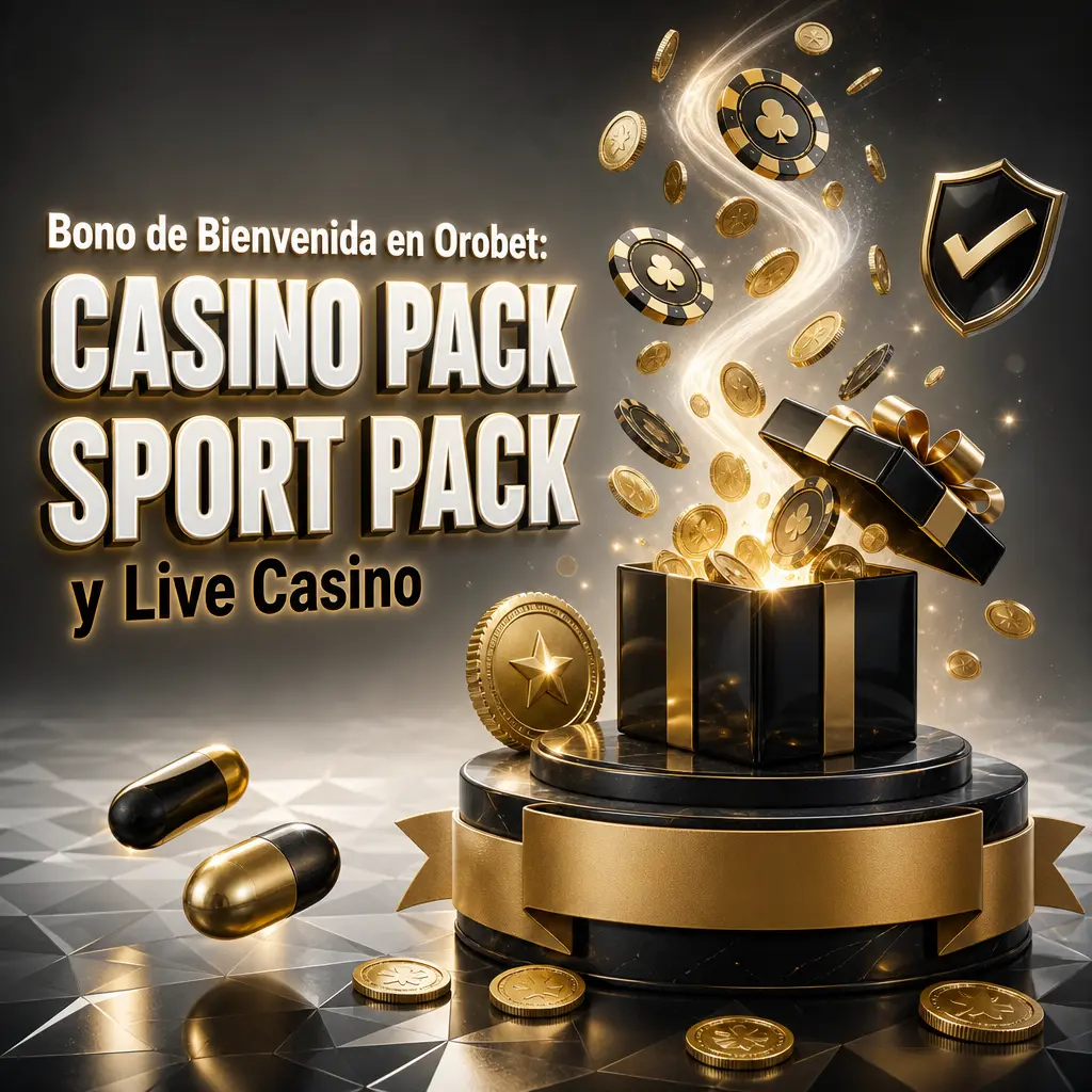 Bono de bienvenida Orobet: 500% + giros gratis en casino, 225% en deportes y 100% en casino en vivo