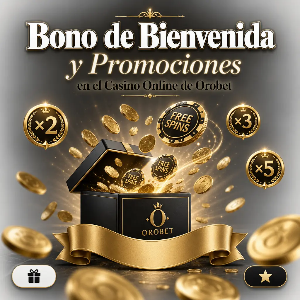 Bono de bienvenida en Orobet: paquetes de casino, deportes y en vivo con giros gratis y porcentajes según tu perfil de juego.