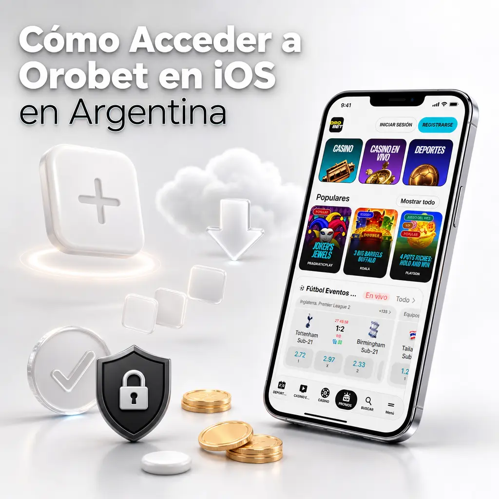 Cómo agregar Orobet a la pantalla de inicio en iPhone desde Safari en Argentina
