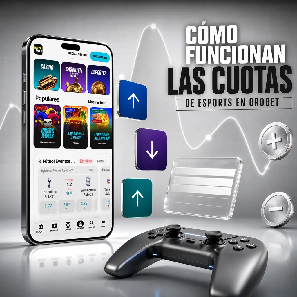 Cuotas de esports en formato decimal en Orobet, con ejemplo de cálculo de ganancia neta para apuestas en Argentina