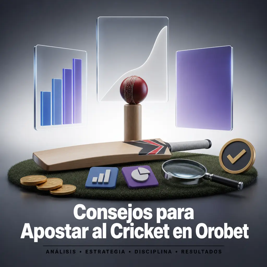 Consejos para apostar al cricket en Orobet: historial de equipos, clima, estadísticas en vivo y manejo de bankroll.
