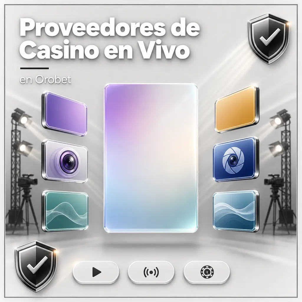 Proveedores de casino en vivo en Orobet: Evolution, Ezugi, Pragmatic Play, Vivo Gaming, Winfinity y Lucky Streak